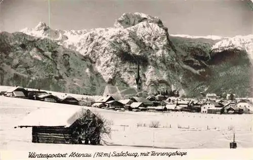 AK / Ansichtskarte  Abtenau_AT Salzburg mit Tennengebirge