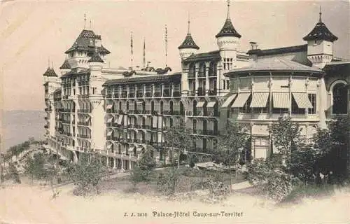 AK / Ansichtskarte  Territet_Montreux_VD Palace Hotel Caux sur Territet
