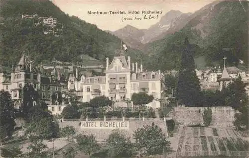 AK / Ansichtskarte  Territet_Montreux_VD Hotel Richelieu