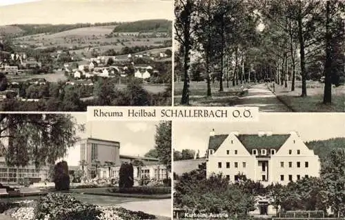 AK / Ansichtskarte  Schallerbach_Bad Panorama Rheuma Heilbad Allee Kurheim Austria