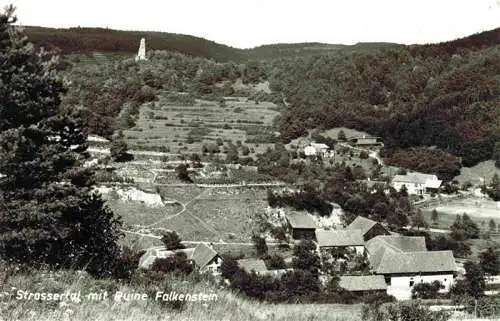 AK / Ansichtskarte 73986223 Strassertal_Strasserthal_Waldviertel_Niederoesterreich_AT mit Ruine Falkenstein