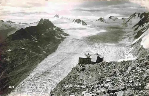 AK / Ansichtskarte  Ramolhaus_3802m_Tirol_AT mit Gurglerferner und Hochwilde