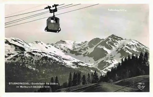 AK / Ansichtskarte 73986246 Badgastein_BAD_GASTEIN_Pinzgau_Pongau_AT Stubnerkogel Gondelbahn