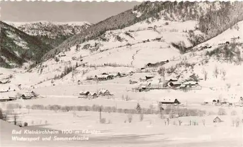 AK / Ansichtskarte  Bad_Kleinkirchheim_Kaernten_AT Wintersport und Sommerfrische