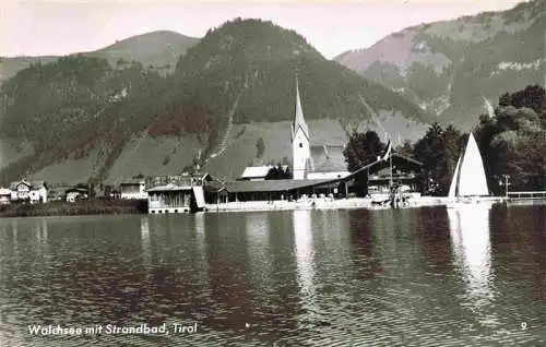 AK / Ansichtskarte 73986269 Walchsee_Tirol_AT mit Strandbad