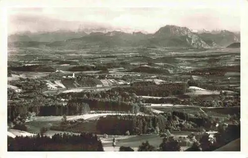 AK / Ansichtskarte  Wolfsegg_am_Hausruck_Oberoesterreich_AT Blick ueber Atzbach mit Traunstein und Totem Gebirge