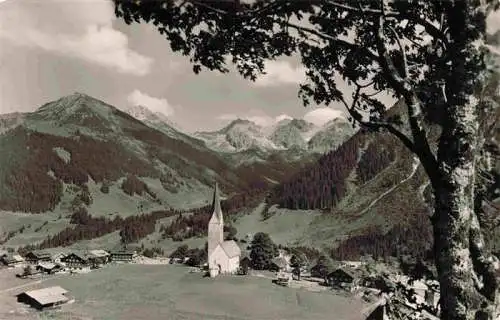 AK / Ansichtskarte  Mittelberg_Kleinwalsertal_AT mit Schafalpenkoepfe und Hammerspitze