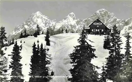 AK / Ansichtskarte  Hochwurzenhuette_1852m_Schladming_Steiermark_AT mit Dachsteinsuedwaenden