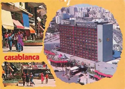 AK / Ansichtskarte 73986344 Casablanca_Maroc Teilansichten Hotel