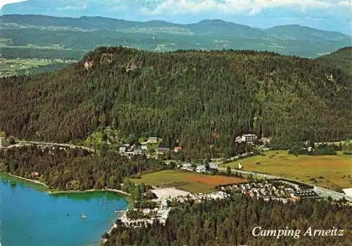 AK / Ansichtskarte  Arneitz_Faakersee_Kaernten_AT am Fakir See Fliegeraufnahme