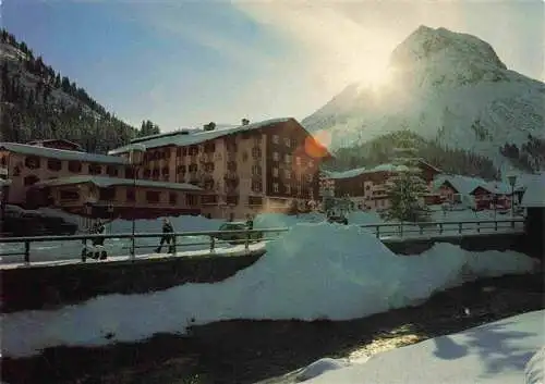 AK / Ansichtskarte  Lech_Vorarlberg_AT Gasthof Ost mit Omeshorn