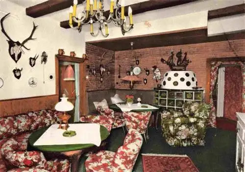 AK / Ansichtskarte  Oberthulba Jagdhaus Hexenhaus Waldfried Café Restaurant Gastraum