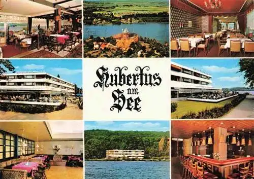 AK / Ansichtskarte 73986409 Ratzeburg_Schleswig-Holstein Restaurant Café Hubertus am See