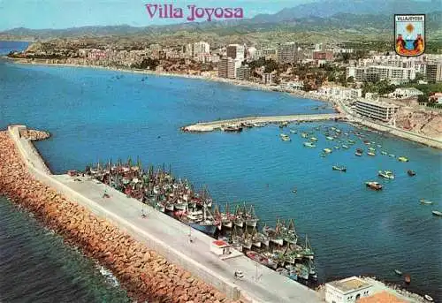 AK / Ansichtskarte 73986422 Villajoyosa Vista aérea desde el puerto