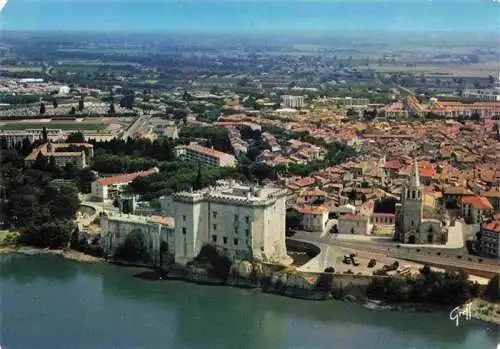 AK / Ansichtskarte  Tarascon_13 Panorama le Rhône Château et la ville vue aérienne