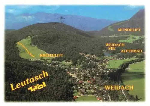 AK / Ansichtskarte  Leutasch_Tirol_AT Panorama Sommer- und Wintererholungsgebiet