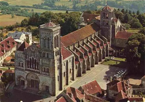 AK / Ansichtskarte  Vezelay_89_Yonne Basilique Sainte Madeleine vue aérienne