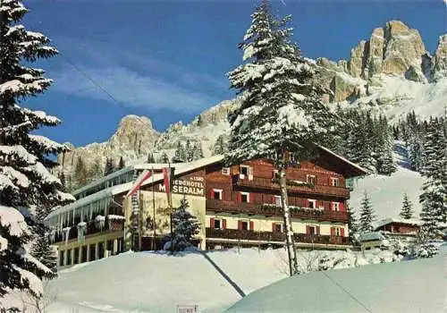 AK / Ansichtskarte  Karersee_Lago_di_Carezza_IT Berghotel Moseralm