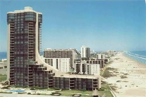 AK / Ansichtskarte 73986557 South_Padre_Island Aerial view of one of the fastest growing resort area in the nation