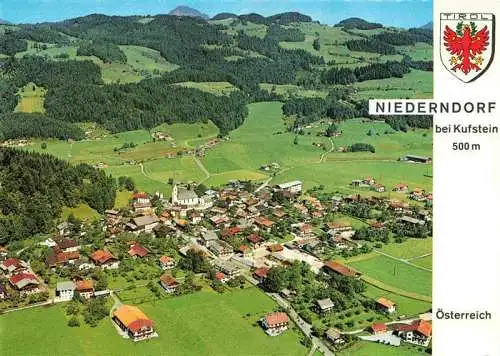 AK / Ansichtskarte  Niederndorf_Kufstein Fliegeraufnahme