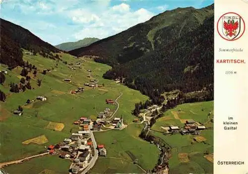 AK / Ansichtskarte 73986612 Kartitsch_Osttirol_AT im kleinen Gailtal Fliegeraufnahme