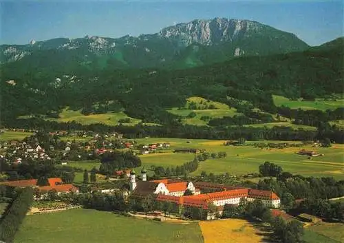 AK / Ansichtskarte 73986616 Benediktbeuern Kloster Benediktbeuern Fliegeraufnahme