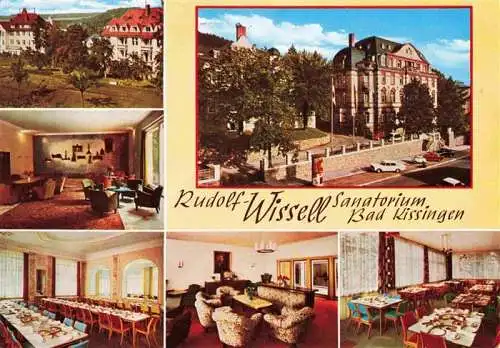 AK / Ansichtskarte 73986633 BAD_KIssINGEN Rudolf Wissell Sanatorium Gastraeume Foyer Aufenthaltsraum