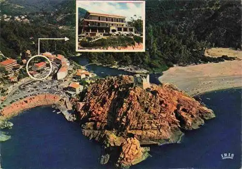 AK / Ansichtskarte 73986654 Porto__Portugal La Tour Genoise Son Golfe Ideal Hotel Restaurant Fliegeraufnahme