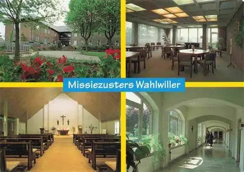 AK / Ansichtskarte 73986666 Wahlwiller Arnold Janssen Kloster Kapelle Gastraum Flur