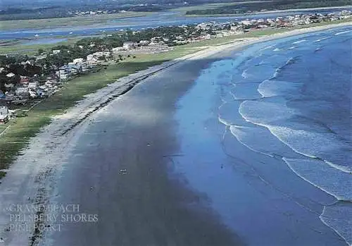 AK / Ansichtskarte  Scarborough_Maine Grand Beach Pillsbury Shores Pine Point aerial view