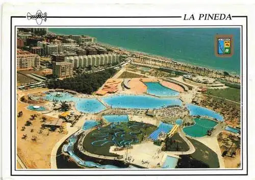 AK / Ansichtskarte  TARRAGONA_ES La Pineda Coastal resort aerial view