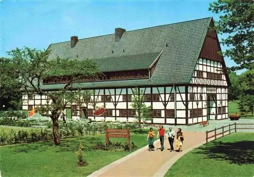 AK / Ansichtskarte 73986696 Bad_Sassendorf Hotel Restaurant Hof Hueck