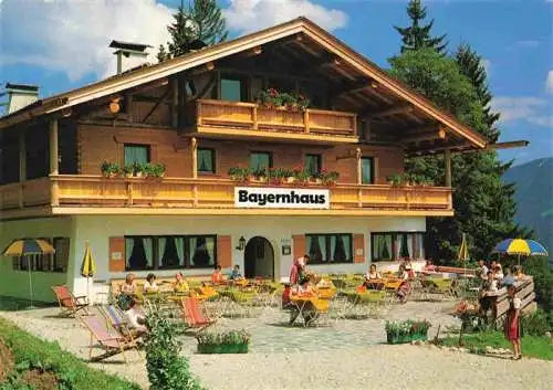 AK / Ansichtskarte  GARMISCH-PARTENKIRCHEN Berggasthof Bayernhaus