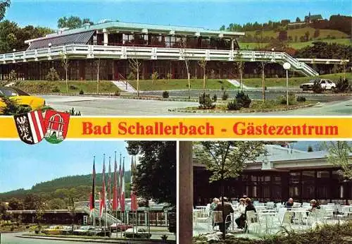 AK / Ansichtskarte  Bad_Schallerbach_Oberoesterreich_AT Thermalschwefelbad Gaestezentrum Terrasse