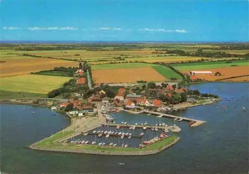 AK / Ansichtskarte  Insel_Fehmarn Lemkenhafen Fliegeraufnahme