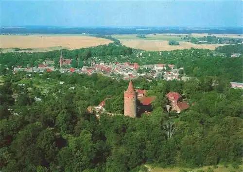 AK / Ansichtskarte  Burg_Stargard_Burgstargard_Mecklenburg-Vorpommern Fliegeraufnahme