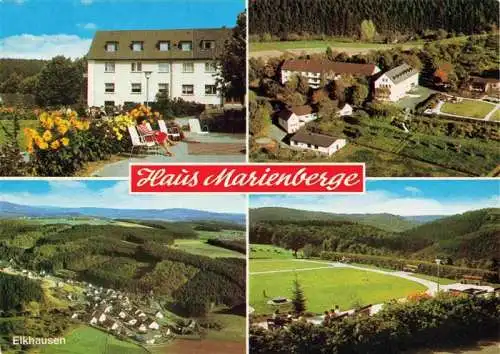 AK / Ansichtskarte 73986786 Elkhausen Erholungsheim Haus Marienberge Parkanlagen Luftaufnahmen