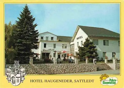 AK / Ansichtskarte 73986798 Sattledt Hotel Gasthof Haugeneder Zur Tanne