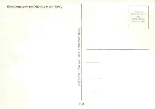 AK / Ansichtskarte  Ottenstein_Rastenfeld_AT Erholungszentrum am Kamp Ottensteiner Stausee Luftaufnahme