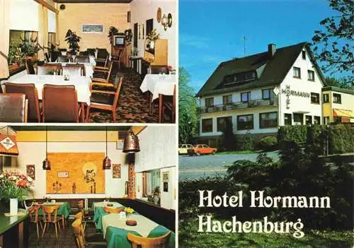 AK / Ansichtskarte  Hachenburg_Westerwald Hotel Hormann Restaurant