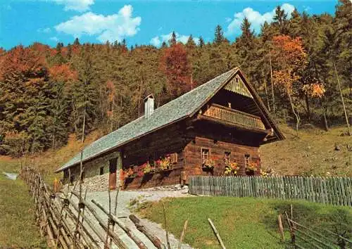 AK / Ansichtskarte  Poellau_Steiermark_AT oesterreichisches Freilichtmuseum Alte Schule von Praetis