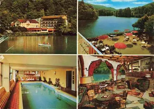 AK / Ansichtskarte  Bad_Lauterberg Kneipp-Kurhotel Wiesenbeker Teich Kneipp-Heilbad Hallenbad