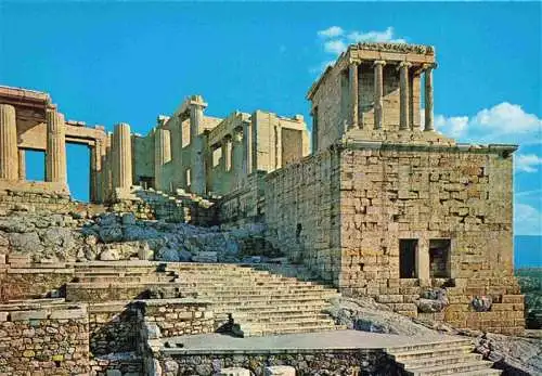 AK / Ansichtskarte  ATHEN_Athenes_Greece Die Propylaen der Akropolis