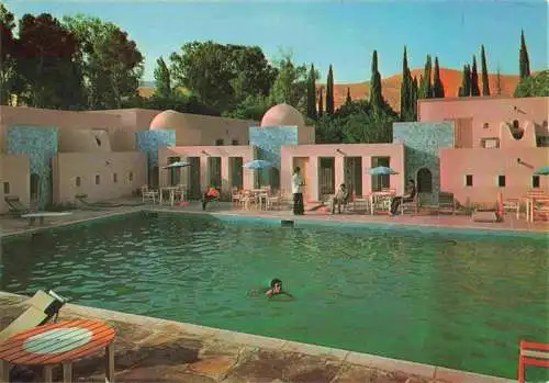 AK / Ansichtskarte  Ain-Sefra_Algerie Piscine de l'Hôtel Mekther