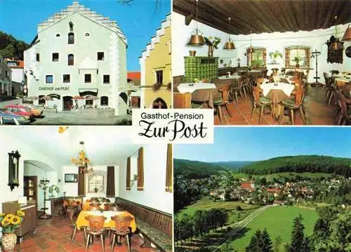 AK / Ansichtskarte 73986915 Breitenbrunn_Oberpfalz_Neumarkt Gasthof Pension zur Post Restaurant Panorama