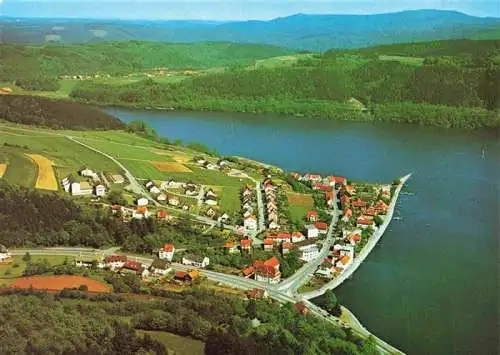 AK / Ansichtskarte 73986939 Herzhausen_Edersee Fliegeraufnahme