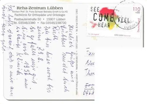AK / Ansichtskarte  Luebben_Spreewald Reha-Zentrum