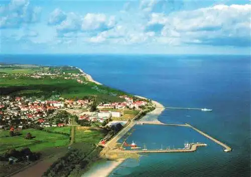 AK / Ansichtskarte  KueHLUNGSBORN_Ostseebad Panorama OT Ost Sportboothafen Seebruecke