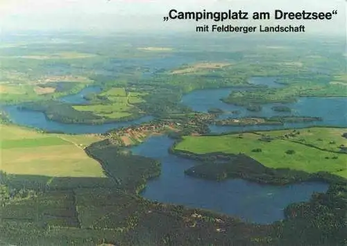 AK / Ansichtskarte  Thomsdorf_Boitzenburger_Land Campingplatz am Dreetzsee Feldberger Landschaft