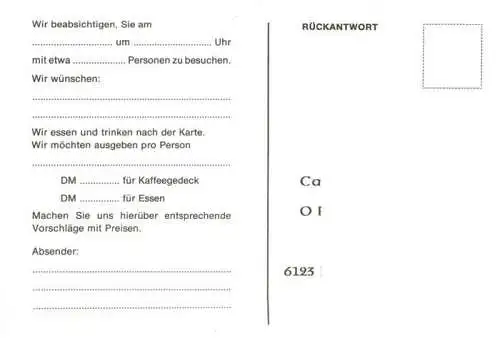 AK / Ansichtskarte  Zell_Odenwald Café Konditorei Orth